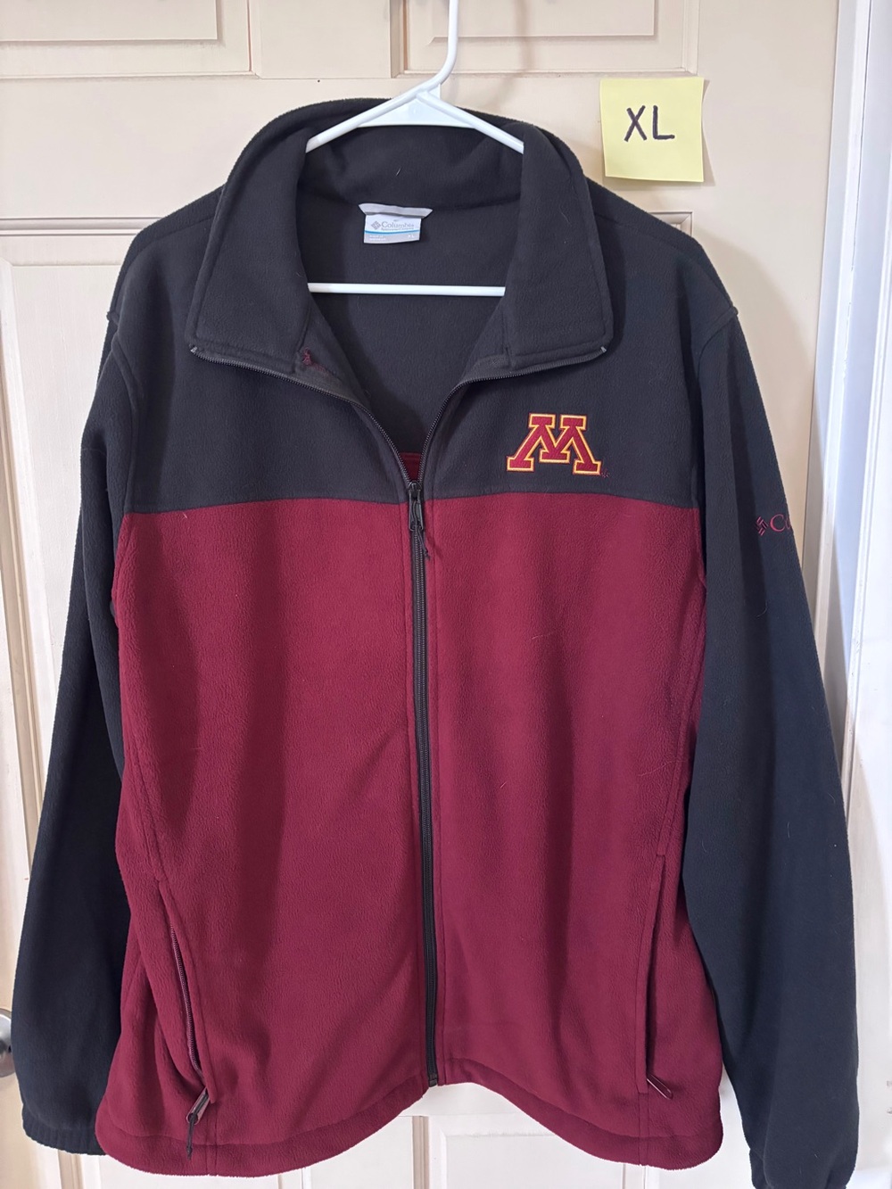 COLUMBIA MINNESOTA GOPHERS Flanker III Fleece Jacket